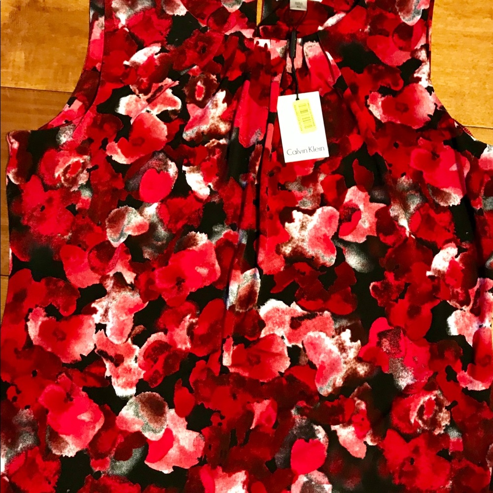 NWT Calvin Klein size PXL sleeveless top